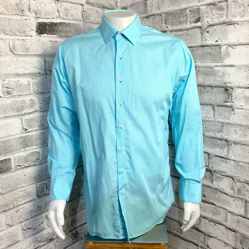 Antonio Valente Contrasting Trim Dress Shirt